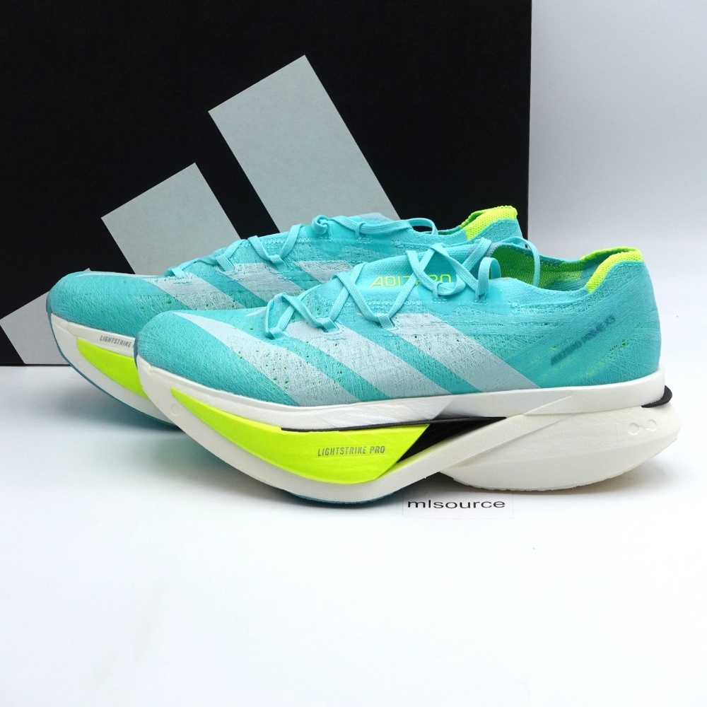 NEW adidas Adizero Prime X3 Strung Carbon Plate Running Shoe Men's JR2598